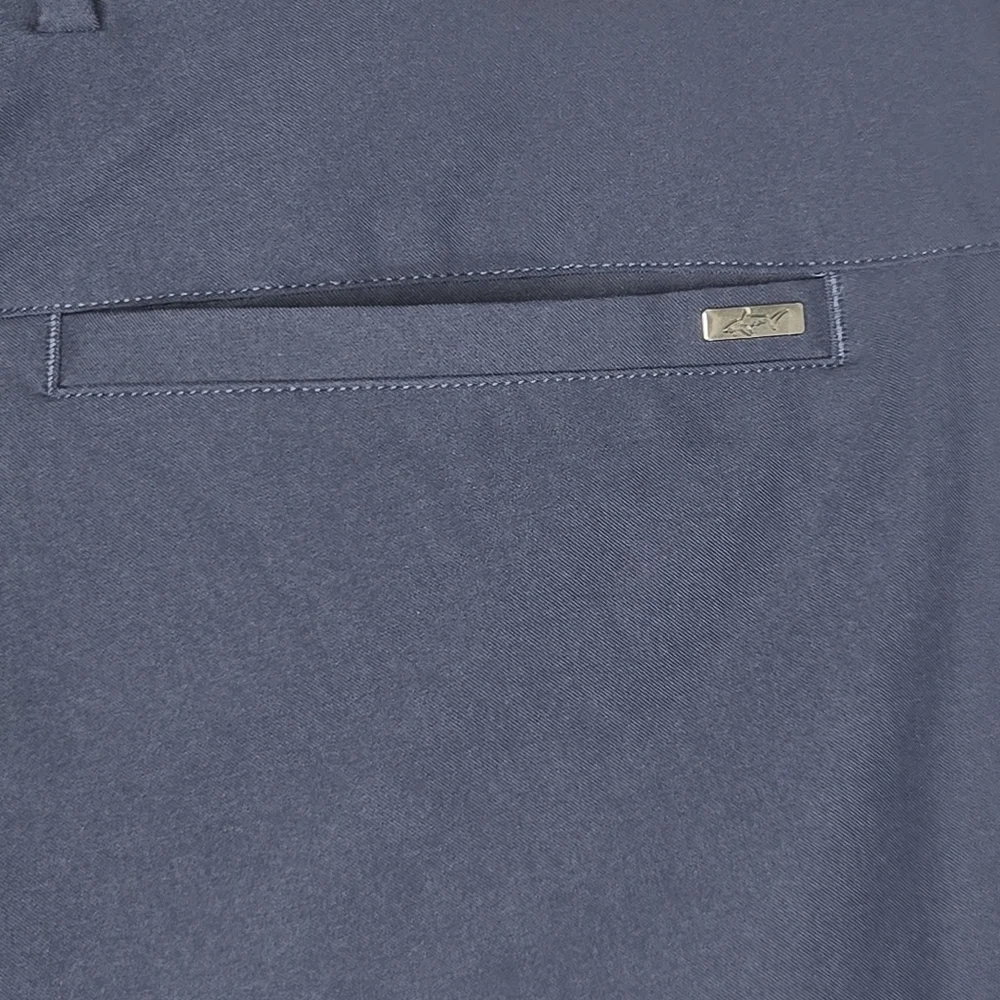 Greg Norman Mens Navy Blue Performance Stretch Jordan Golf Pants Size 32 X 30